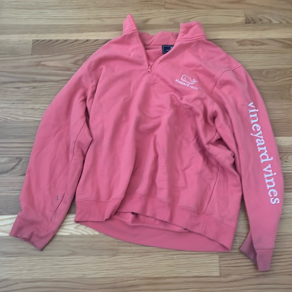 Salmon Vinyard Vines Half Zip